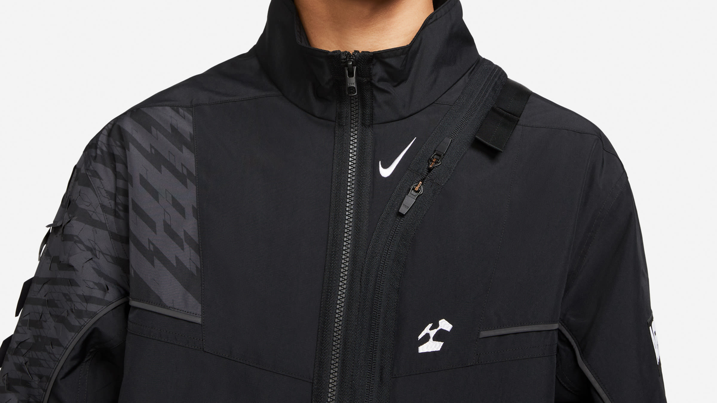 Nike x Acronym Woven Jacket (Black) | END. Launches