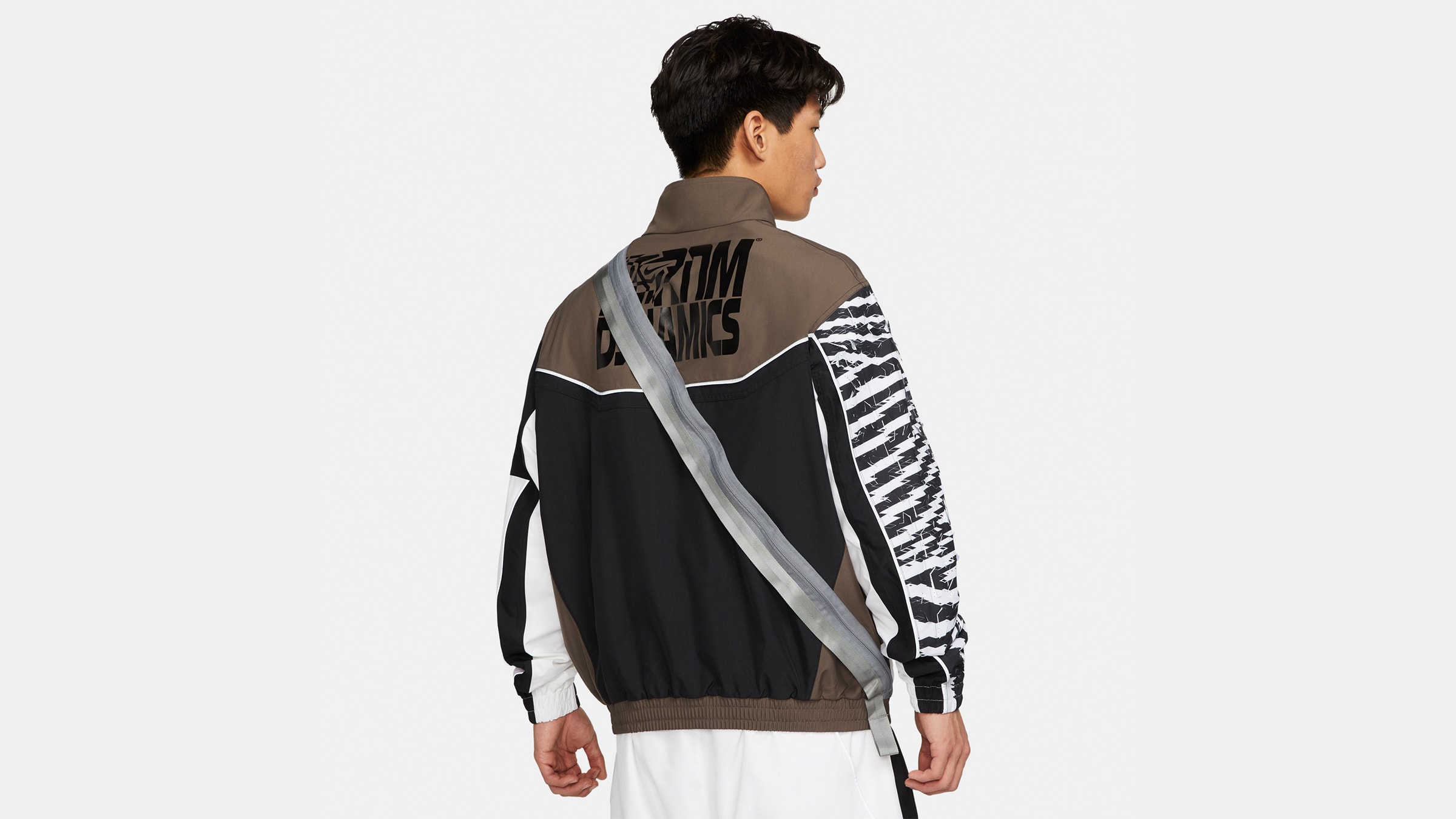 Nike x Acronym Woven Jacket (White & Multi) | END. Launches