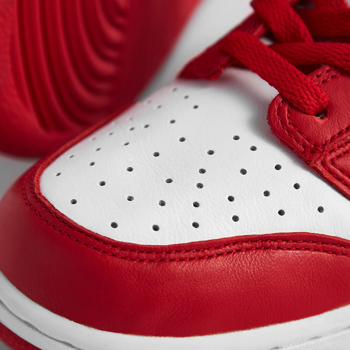 Nike Dunk Low SP (White & University Red) | END. Launches