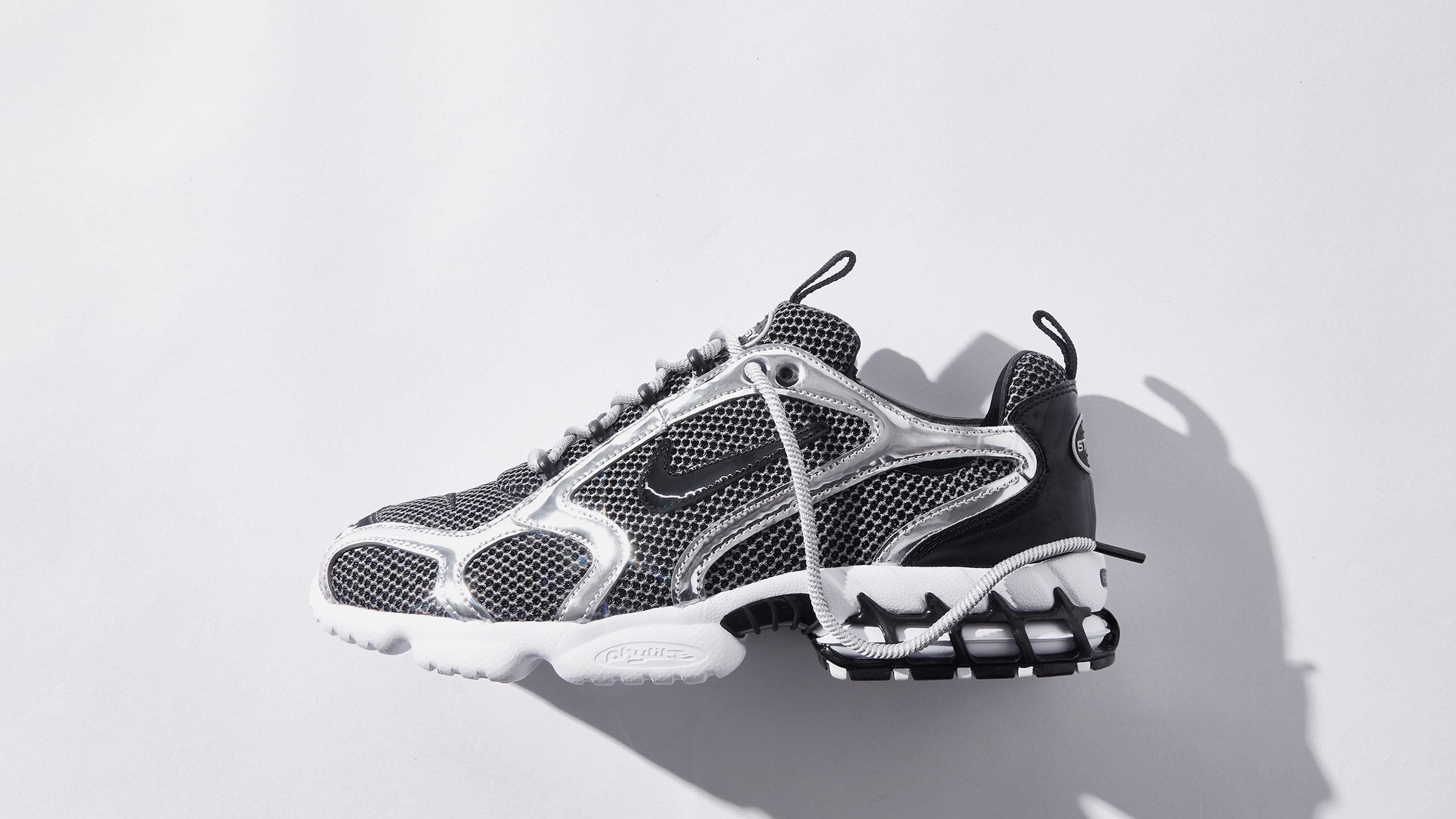 air zoom spiridon cage stussy