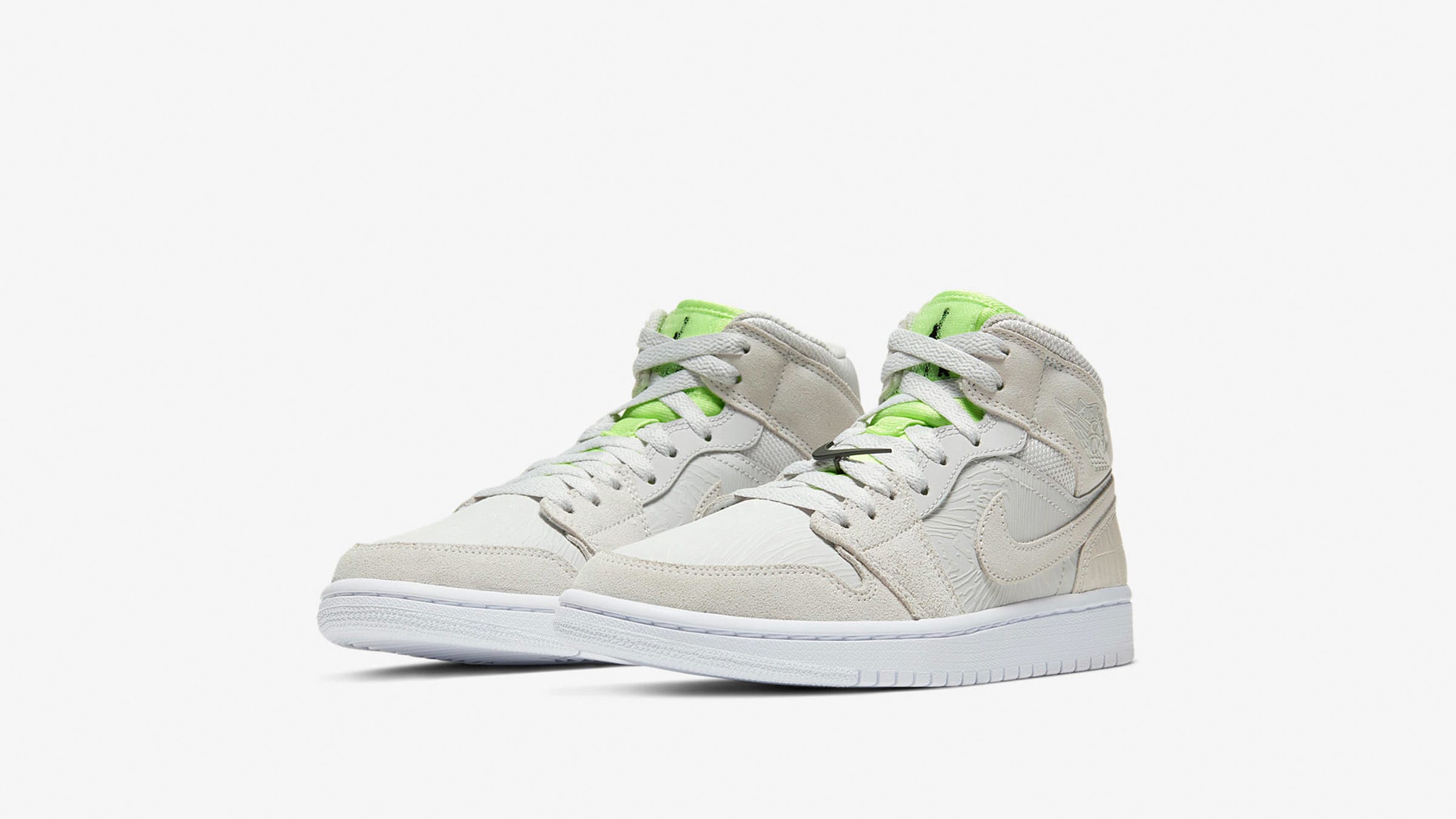 grey and lime jordan 1