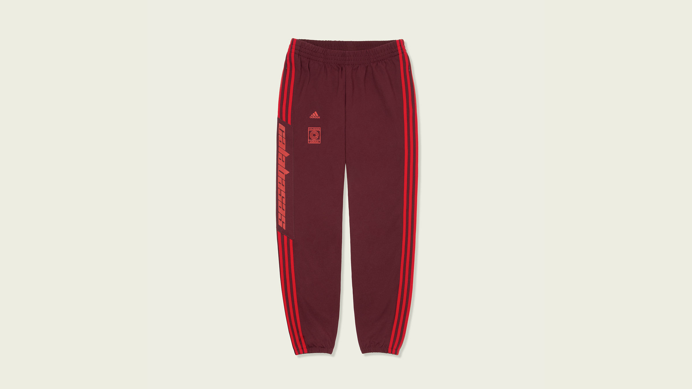 Adidas Yeezy Calabasas Track Pant (Maroon) | END. Launches