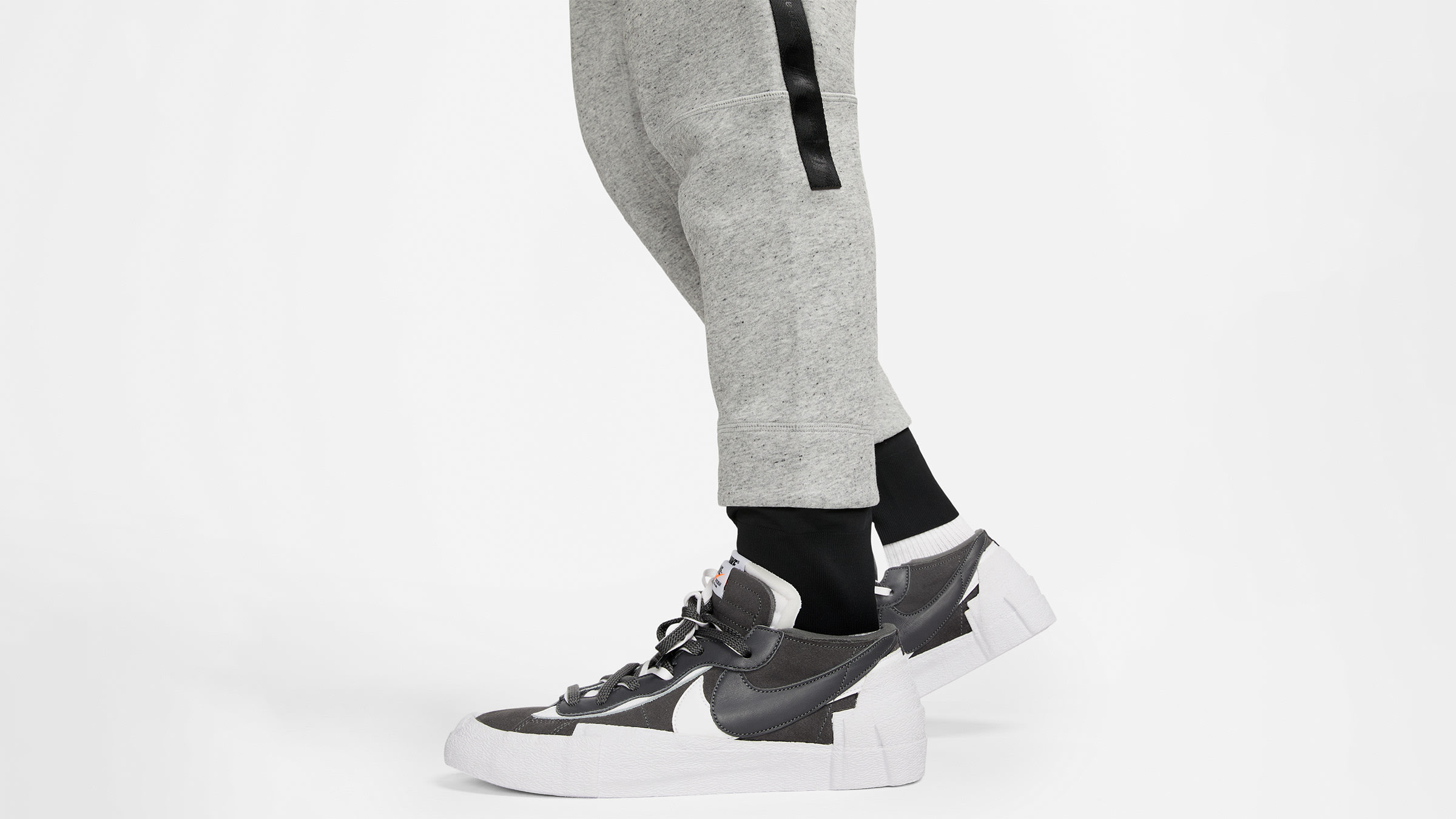 Nike x Sacai Pant (Dark Grey Heather) | END. Launches