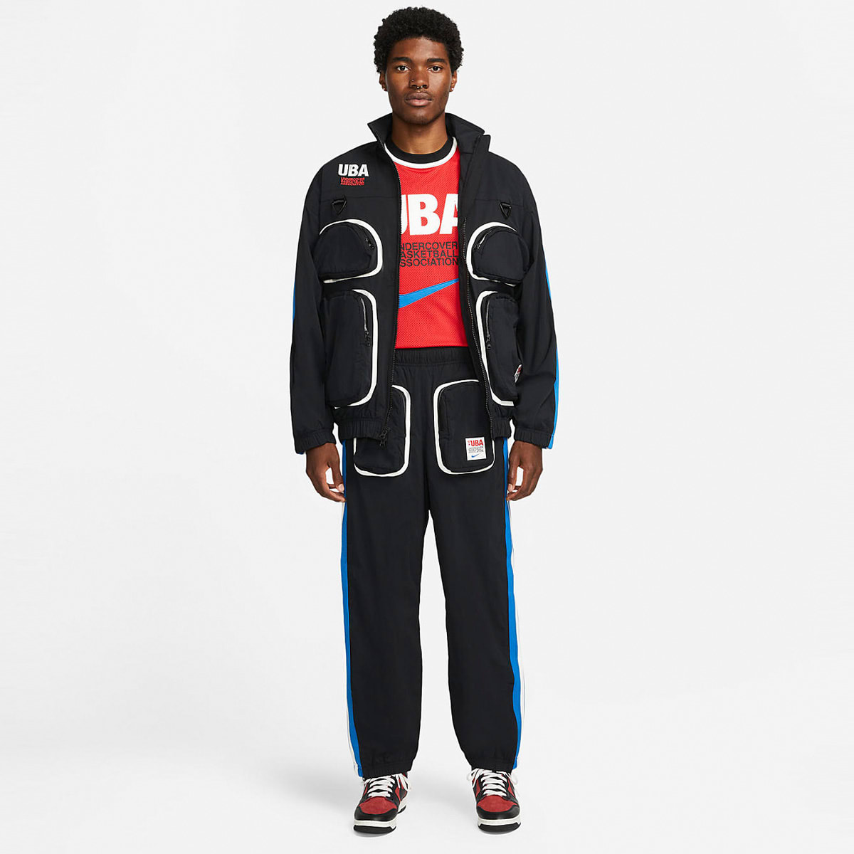 Nike x Undercover Tracksuit (Black & Sail) | END. Launches