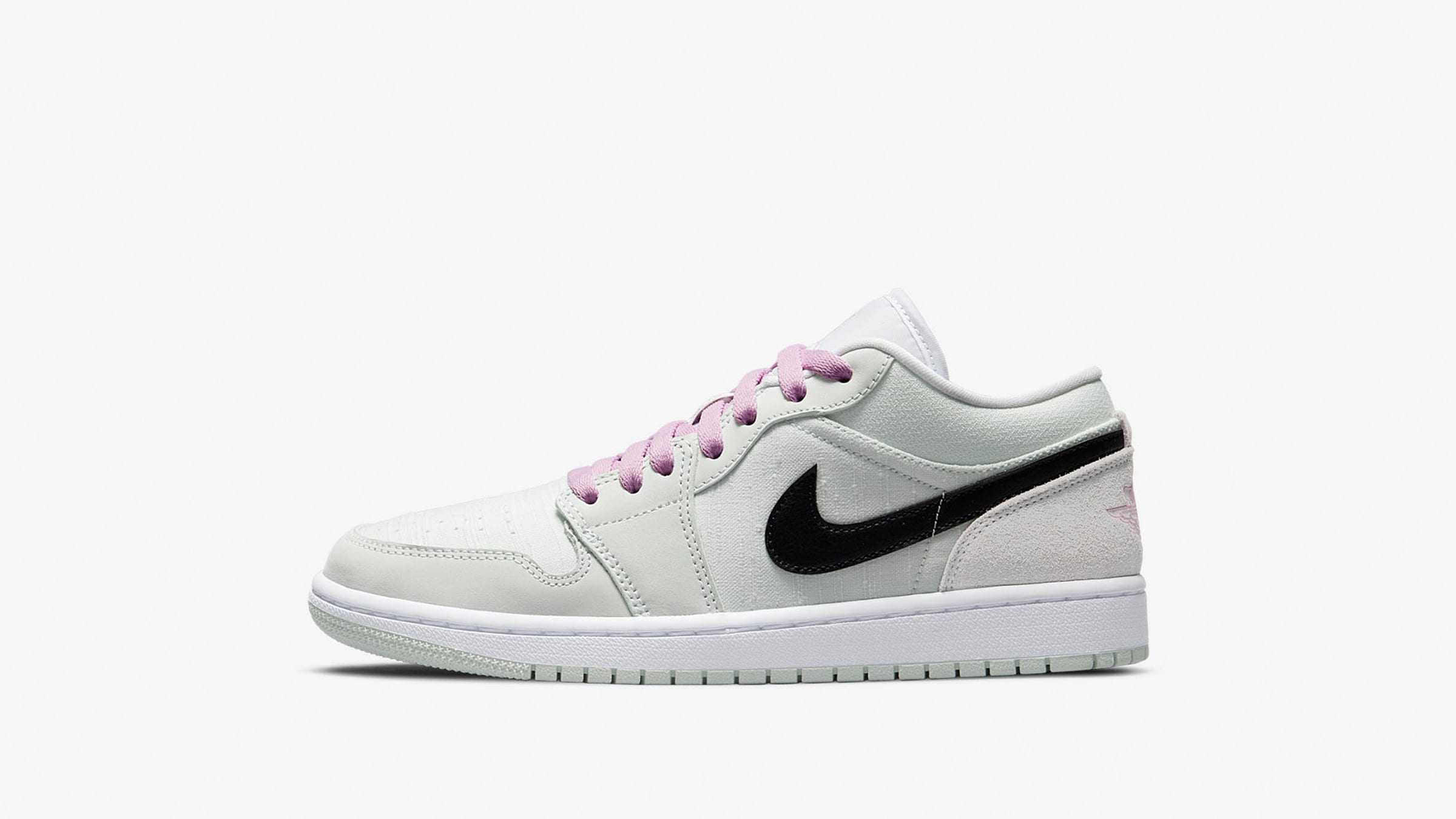 Air Jordan 1 Low SE W (Barely Green, Black \u0026 Pink) | END. Launches
