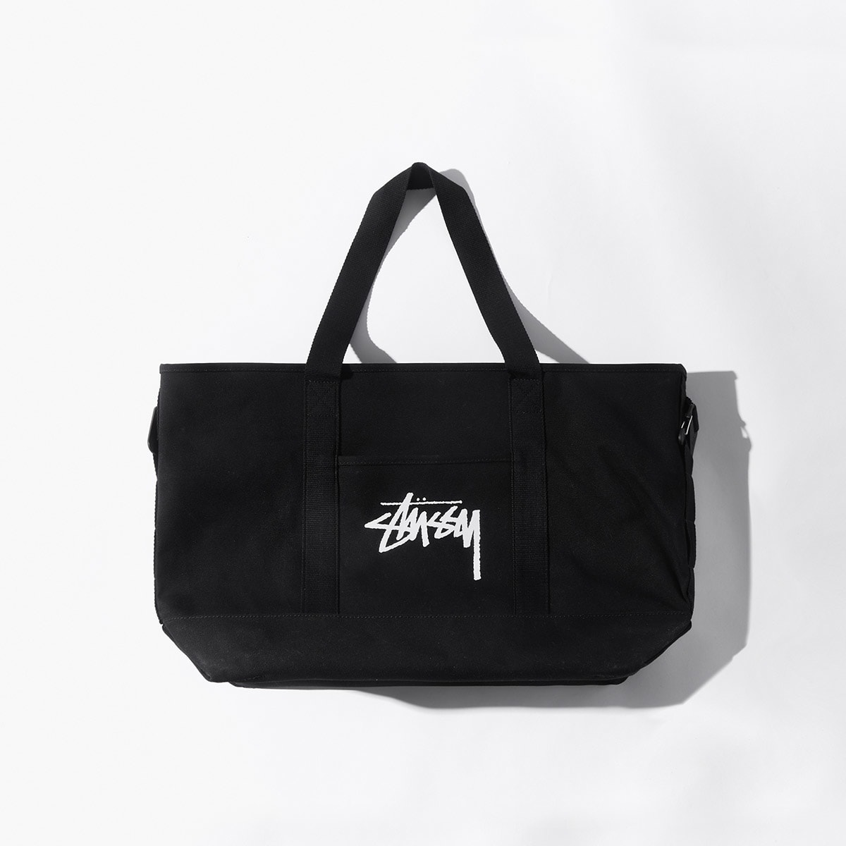 nike x stussy tote bag black