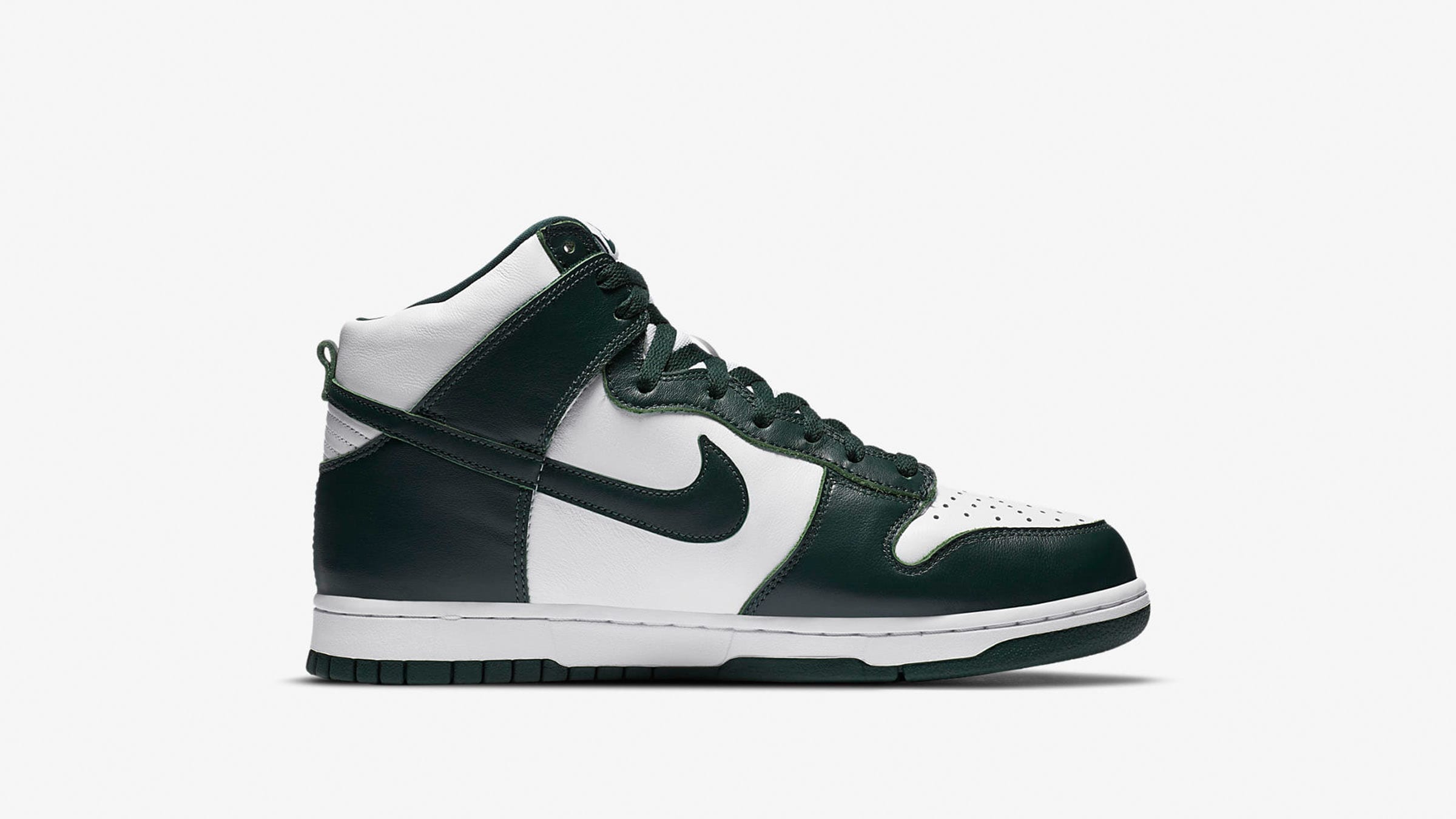 Nike Dunk Hi SP (White & Pro Green) | END. Launches