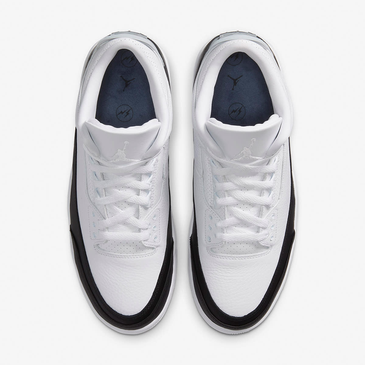 air jordan 3 x fragment white