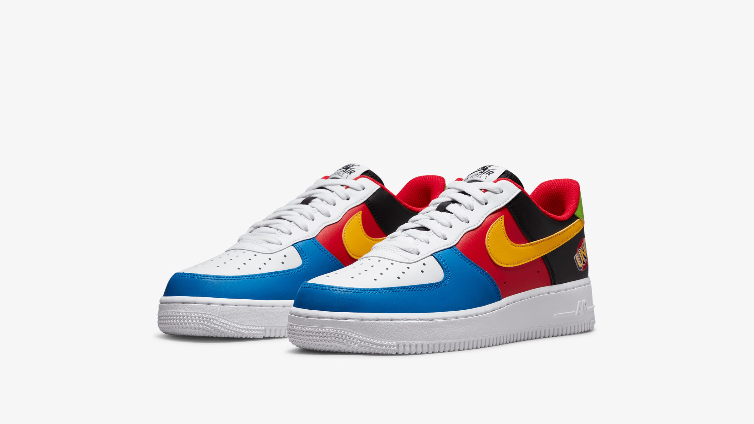 Nike Air Force 1 '07 QS (White, Yellow & Red) | END. Launches
