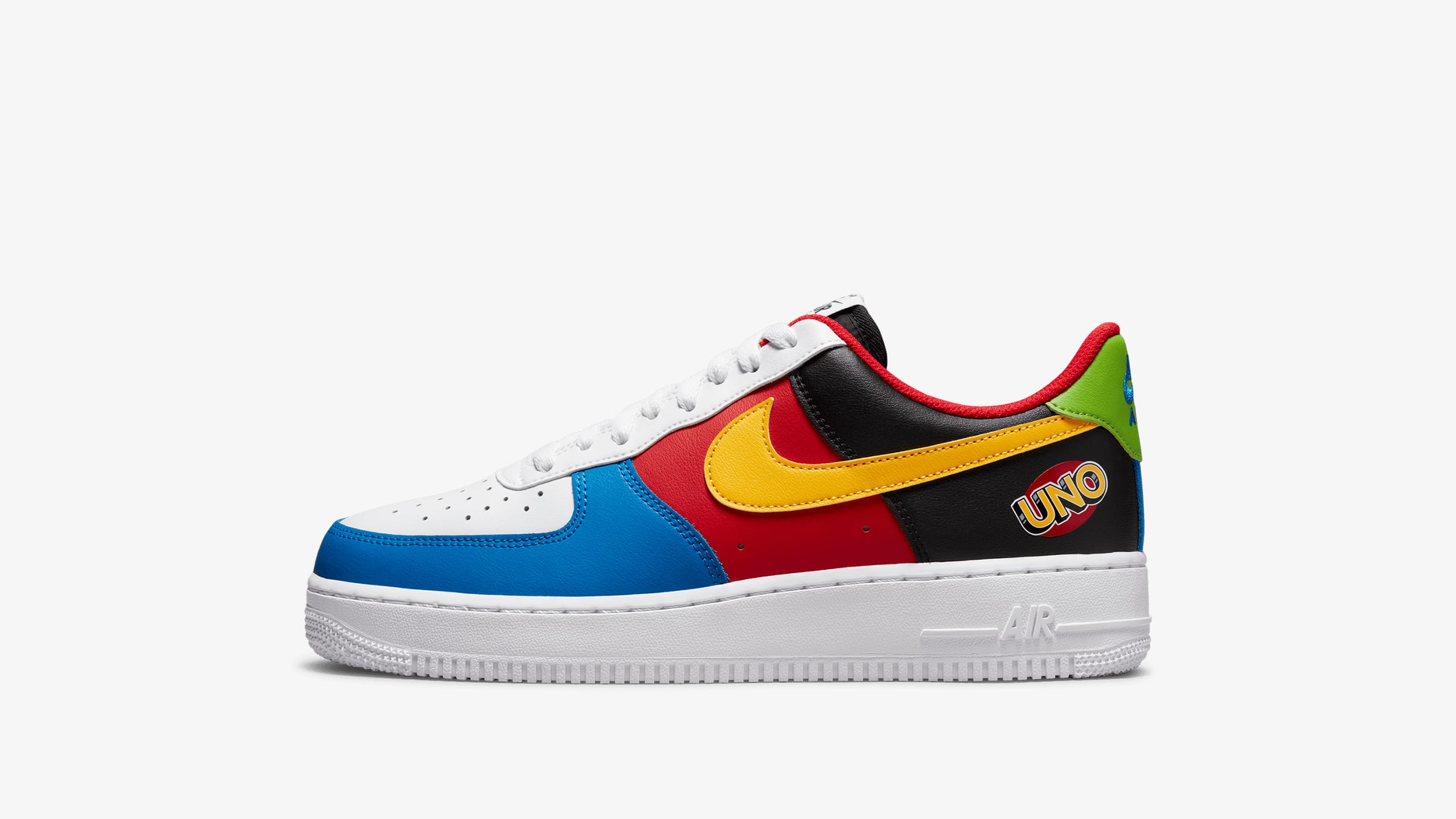 Nike Air Force 1 '07 QS (White, Yellow & Red) | END. Launches