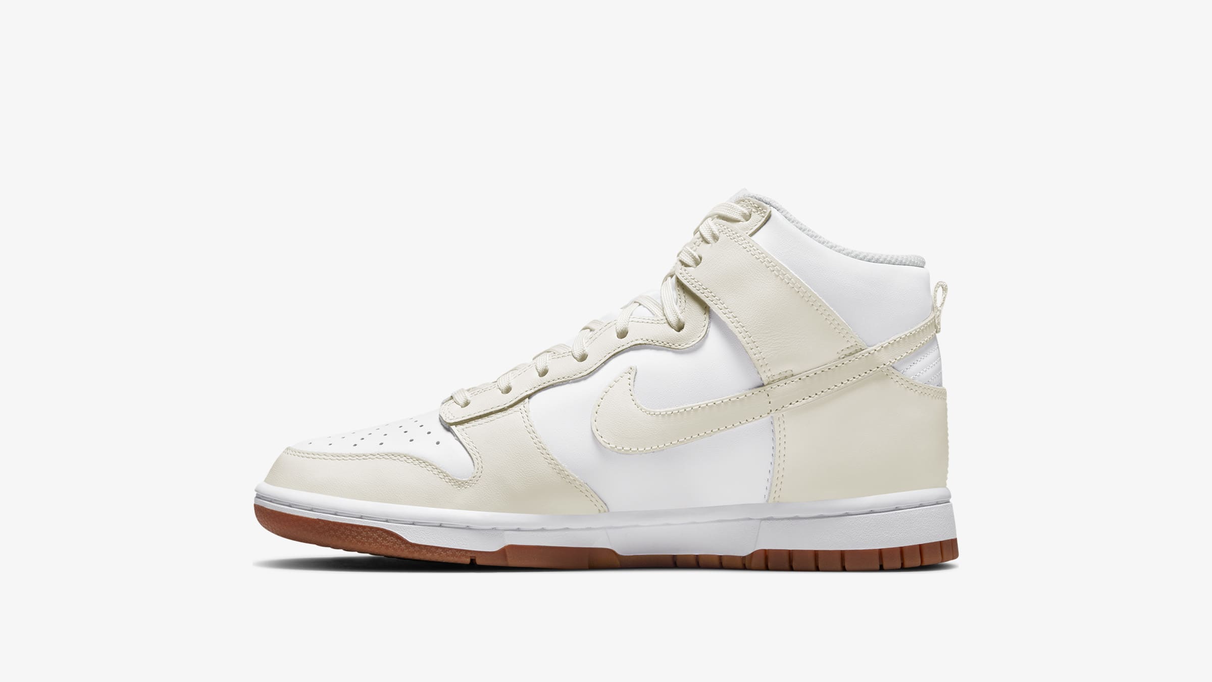 Nike W Dunk High (White, Sail & Brown) | END. Launches