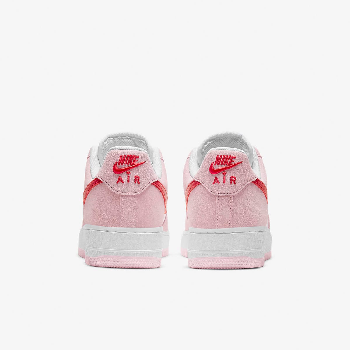 air force 1 pink and red
