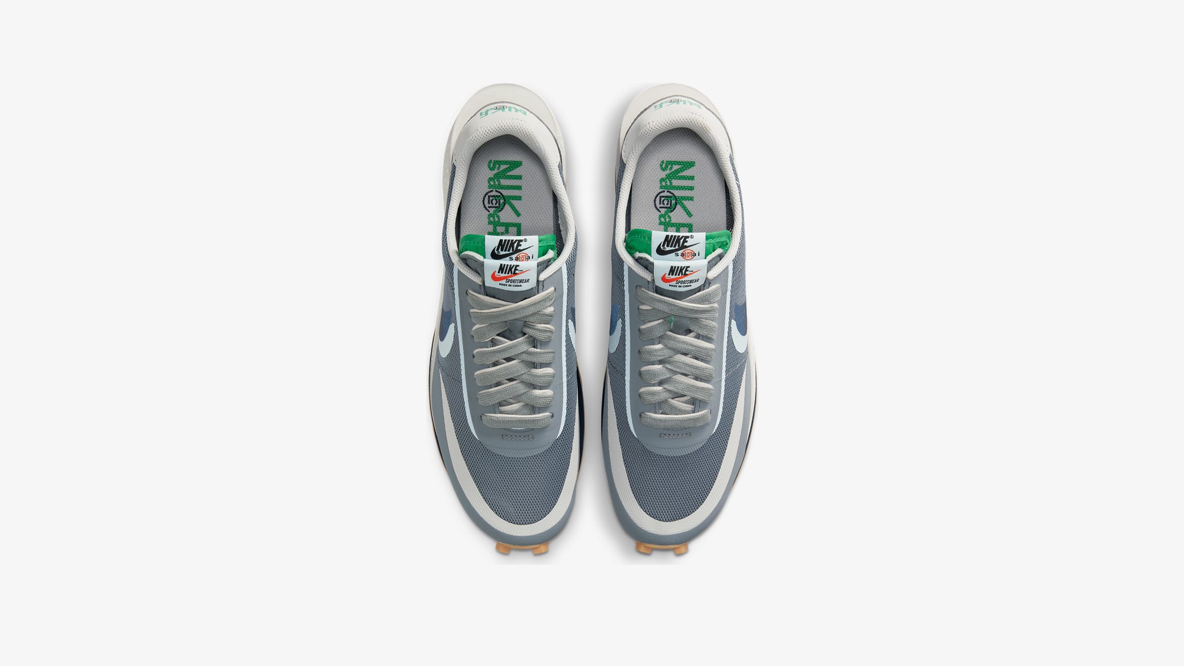 nike x sacai x clot ldwaffle grey