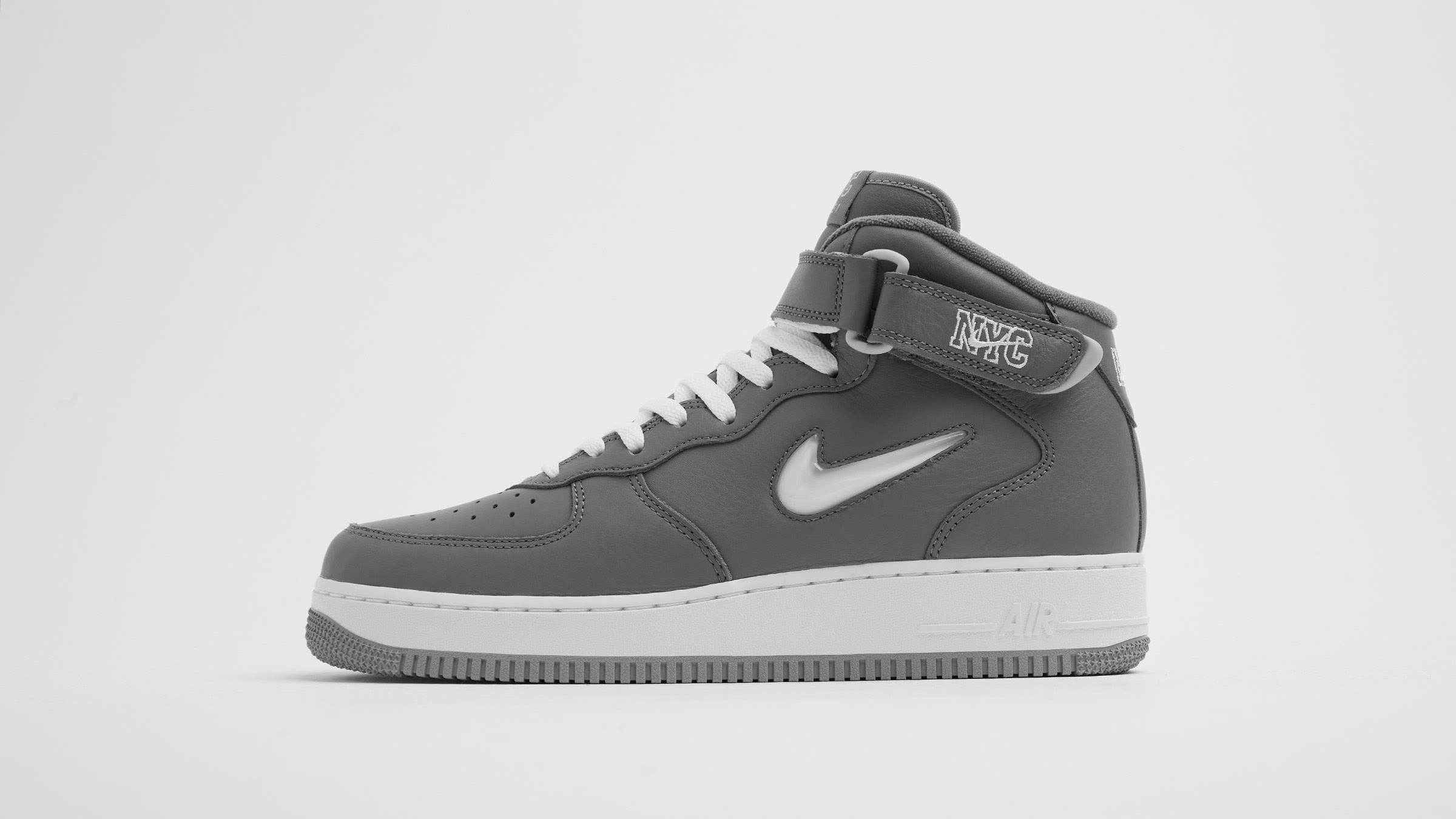 Nike Air Force 1 Mid QS (Cool Grey, White & Silver) | END. Launches