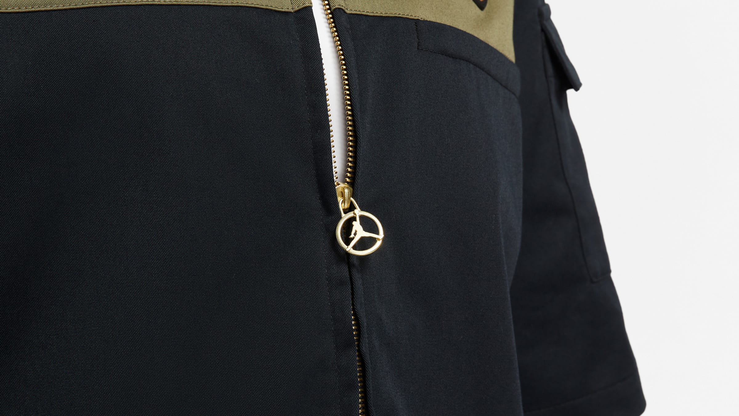 Air Jordan x Aleali May Crew Shirt (Black, Olive & Black) | END. Launches