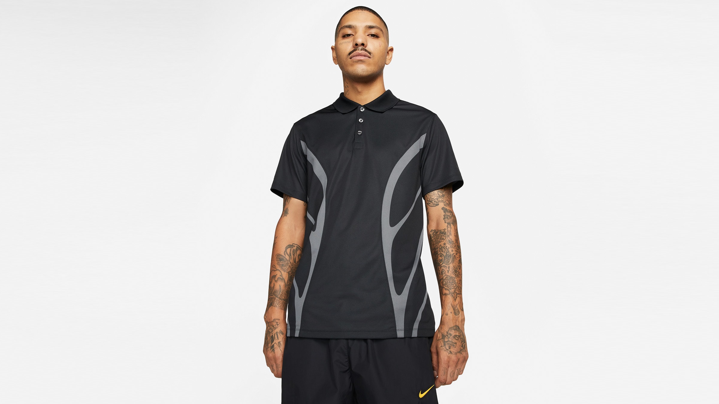 Nike x NOCTA Printed Polo (Black) | END. Launches