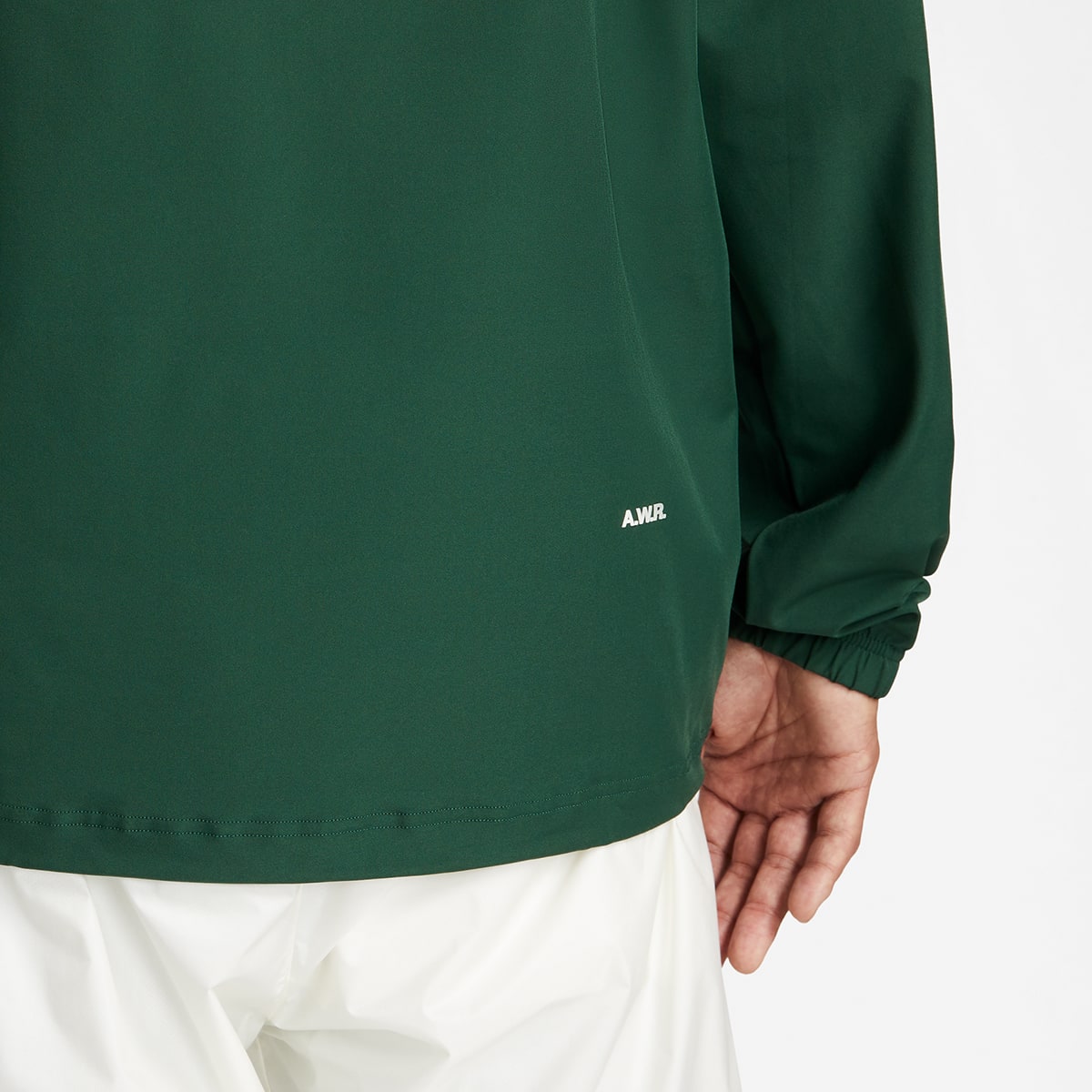 Nike x NOCTA Long Sleeve Woven Crew (Pro Green & Black) | END. Launches