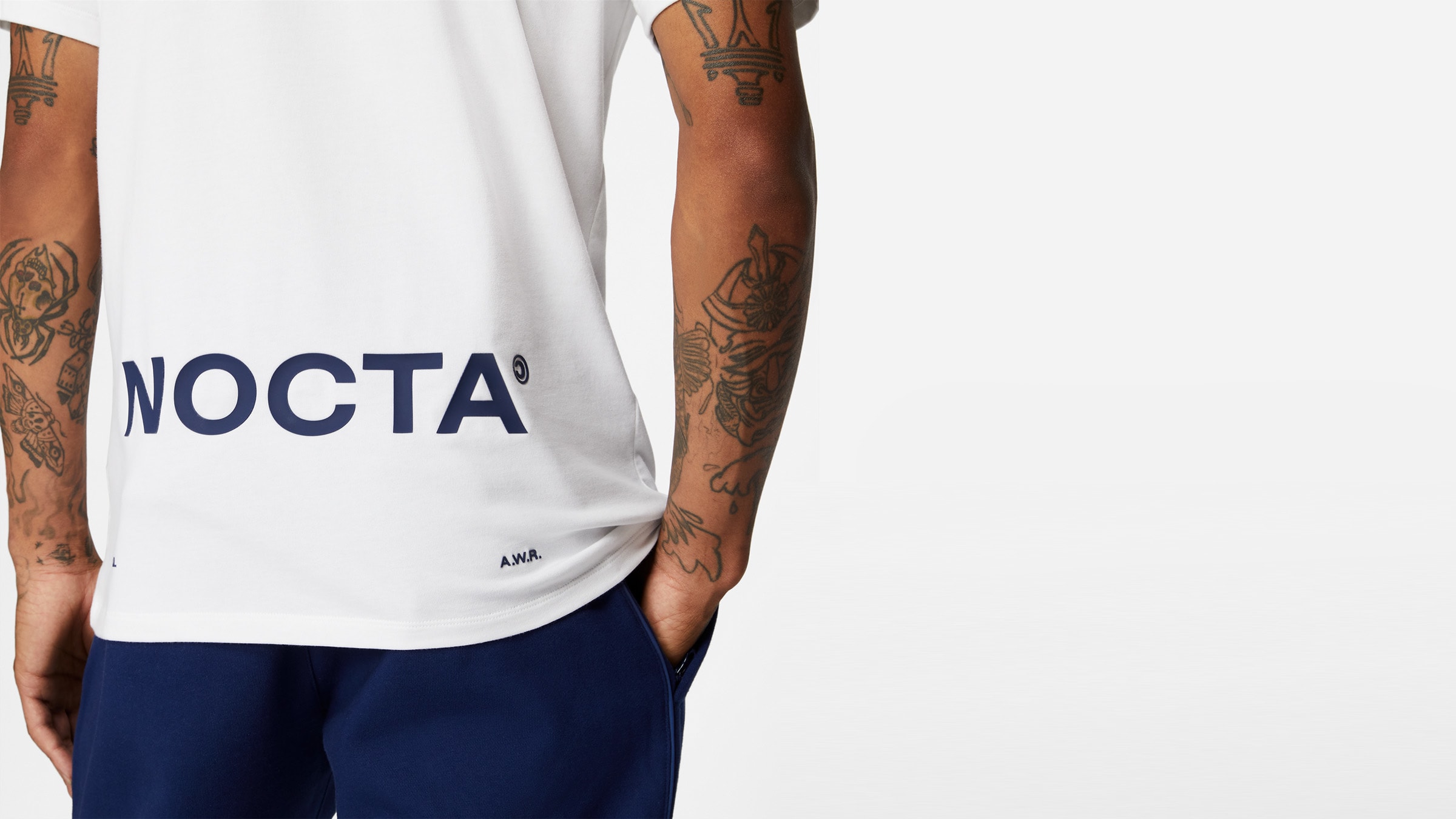 nocta blue t shirt