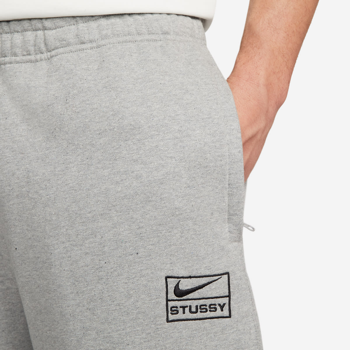 Nike Nike x Stussy FLEECE PANT Grey - DK GREY HEATHER
