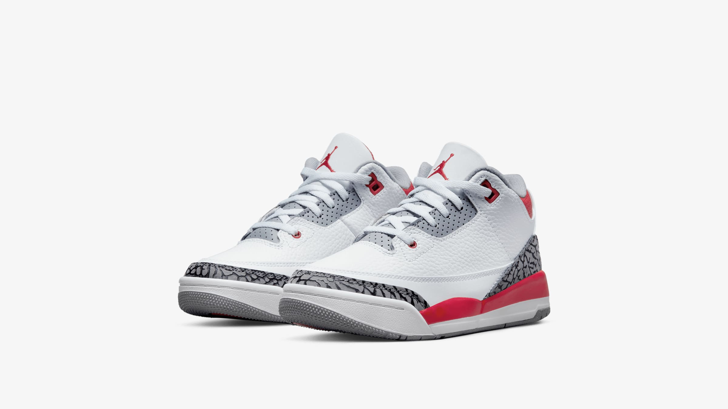 red and white jordan 3