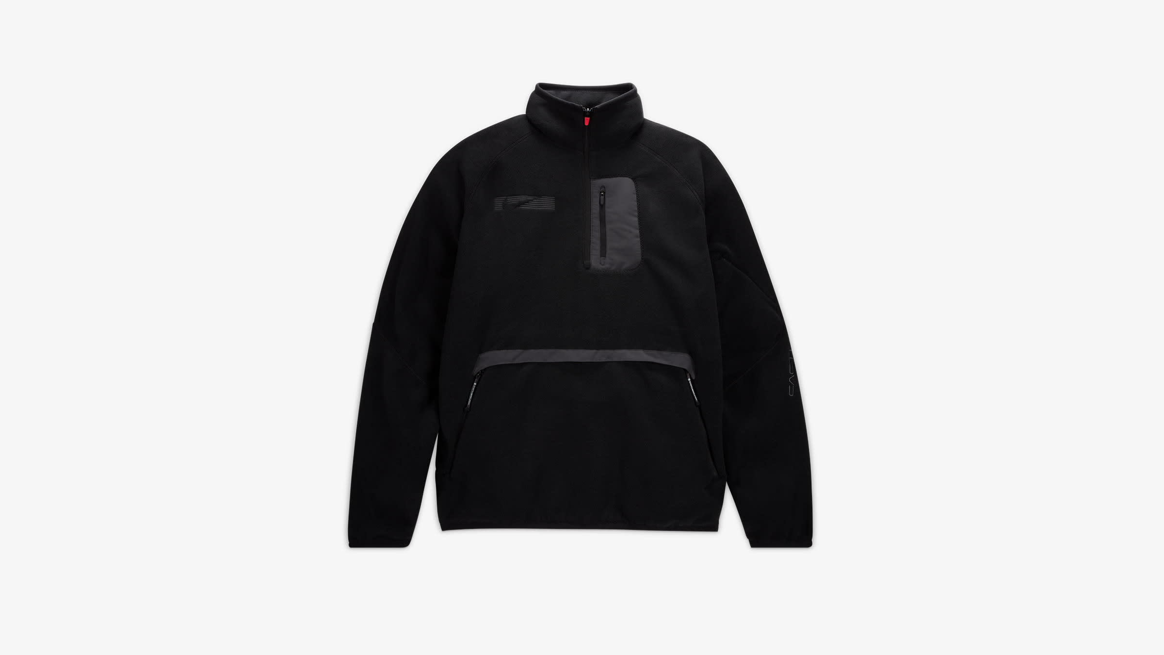 Nike x Travis Scott Quarter Zip Jacket (Black & Anthracite) | END