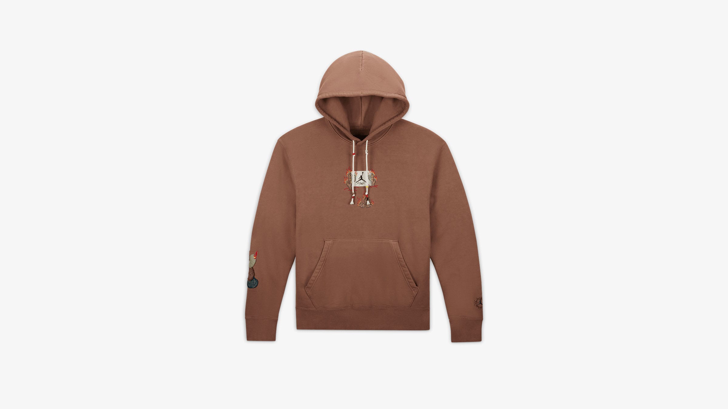 Travis Scott x Air Jordan Graphic Hoody (Archaeo Brown) | END