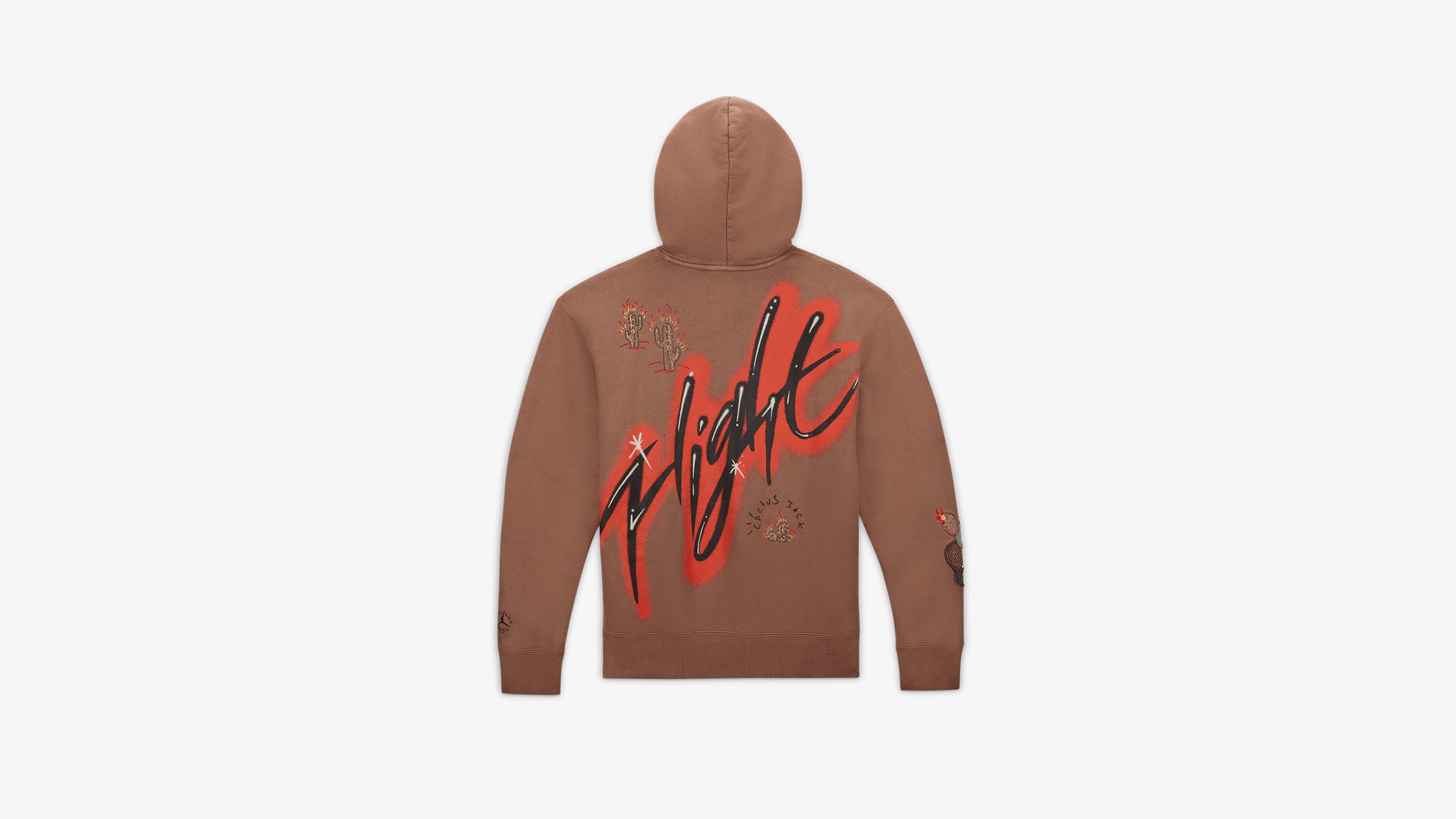 Travis Scott x Air Jordan Graphic Hoody (Archaeo Brown) | END