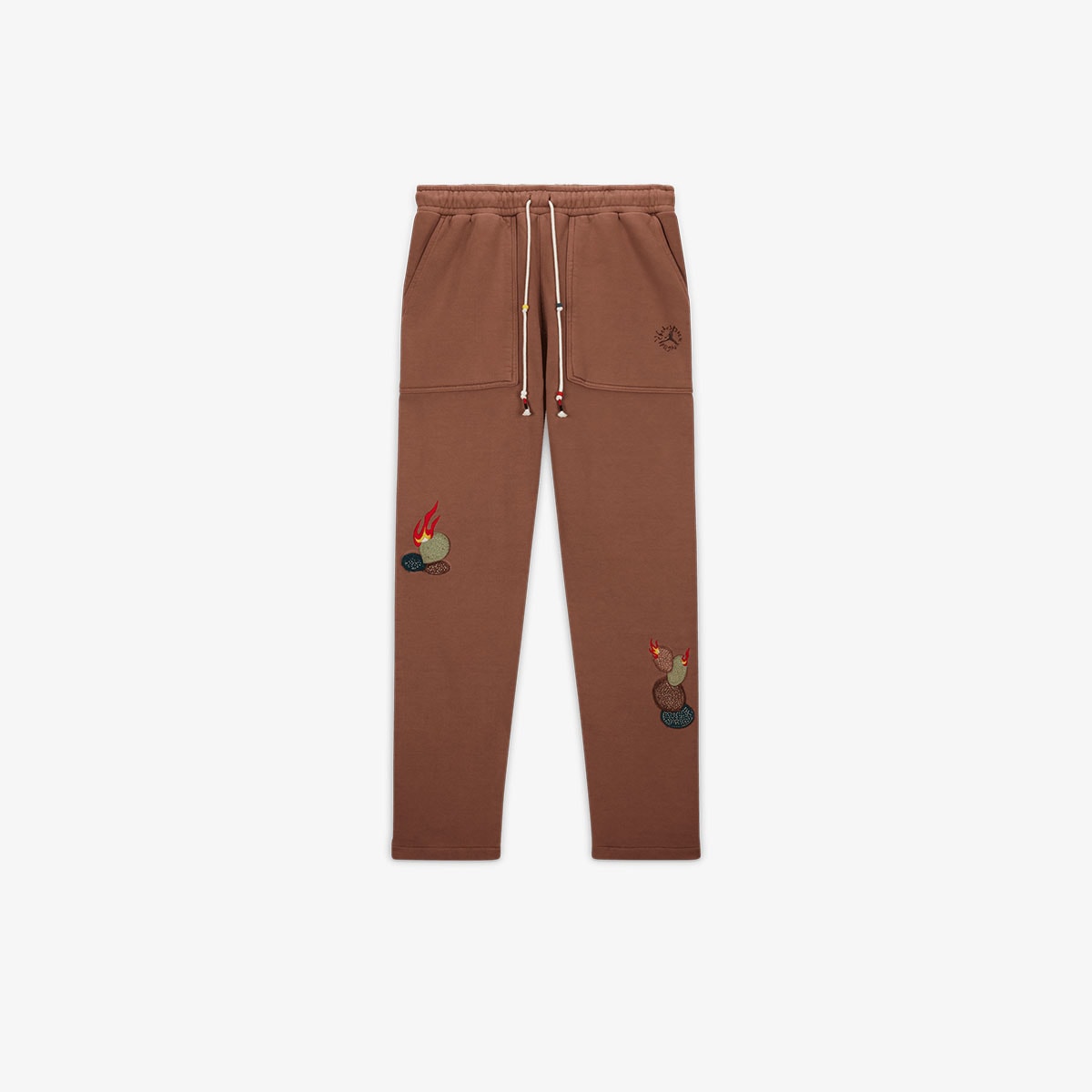 Travis Scott x Air Jordan Fleece Pant (Archaeo Brown) | END. Launches