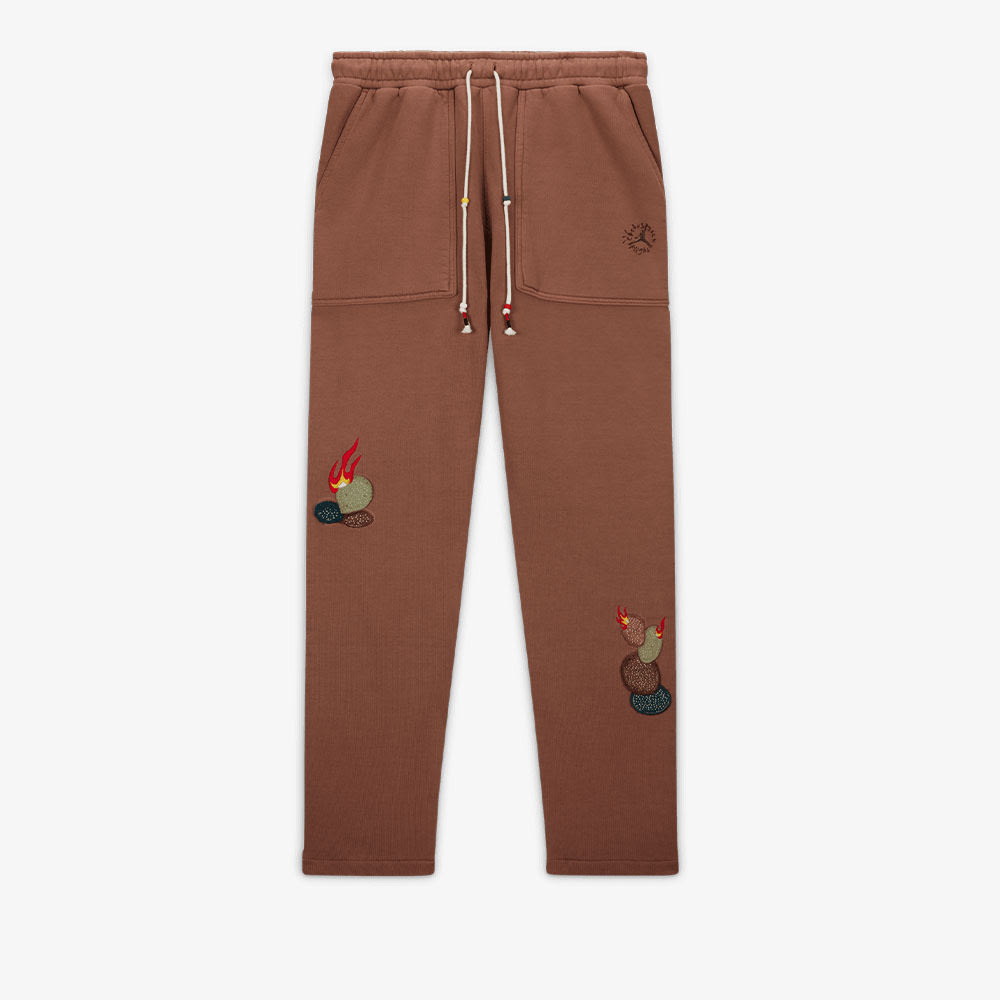 Travis Scott x Air Jordan Fleece Pant (Archaeo Brown) | END