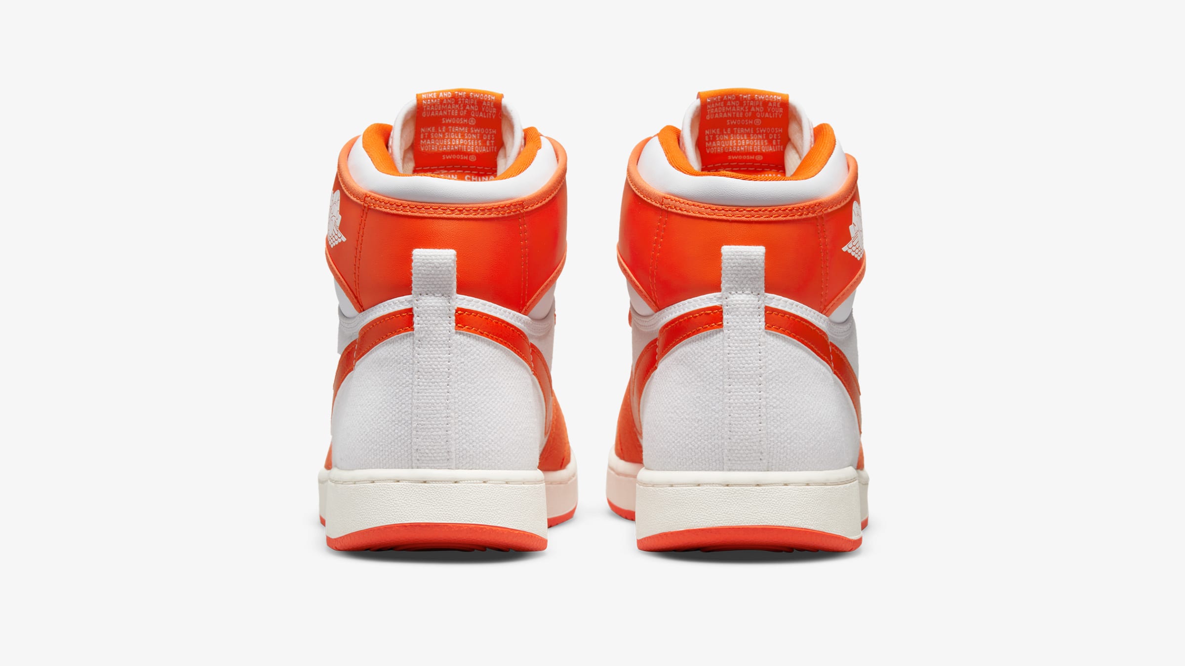 Air Jordan 1 KO (Rush Orange \u0026 White 