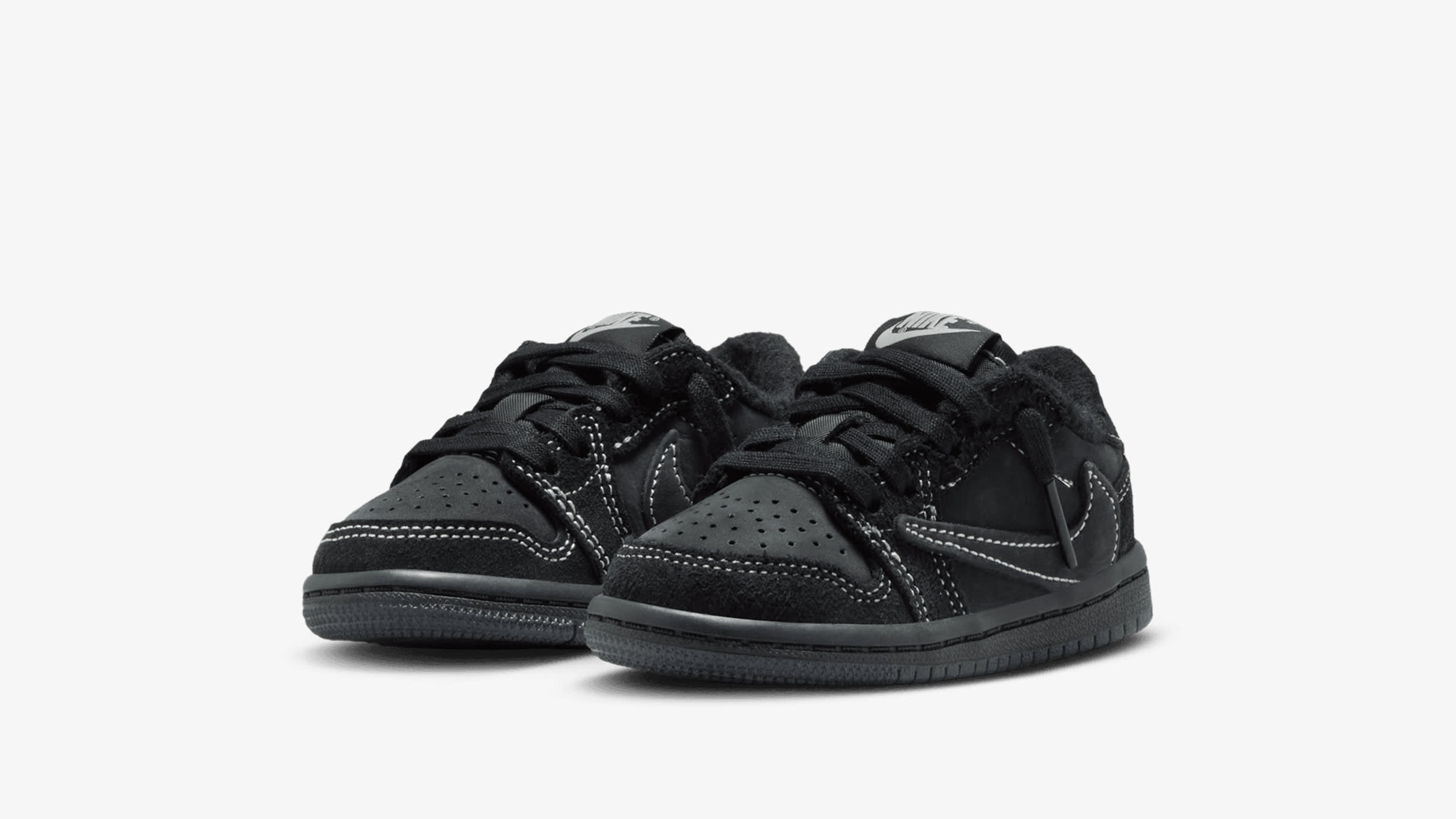 Travis Scott x Air Jordan 1 Low OG TD (Phantom Black) | END