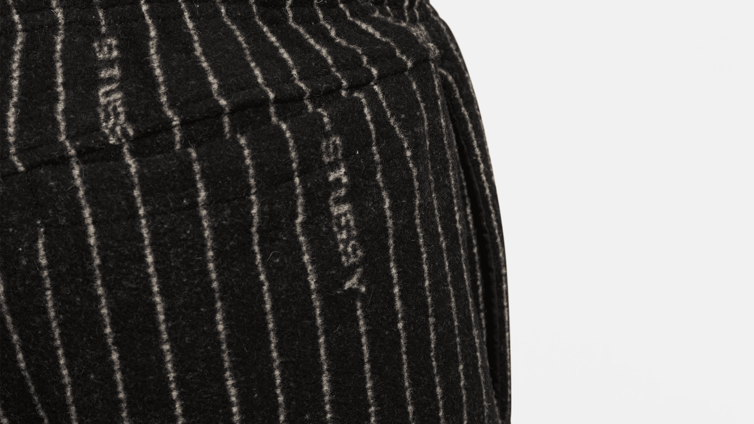 Nike x Stussy Stripe Wool Pant (Antique Black) | END. Launches