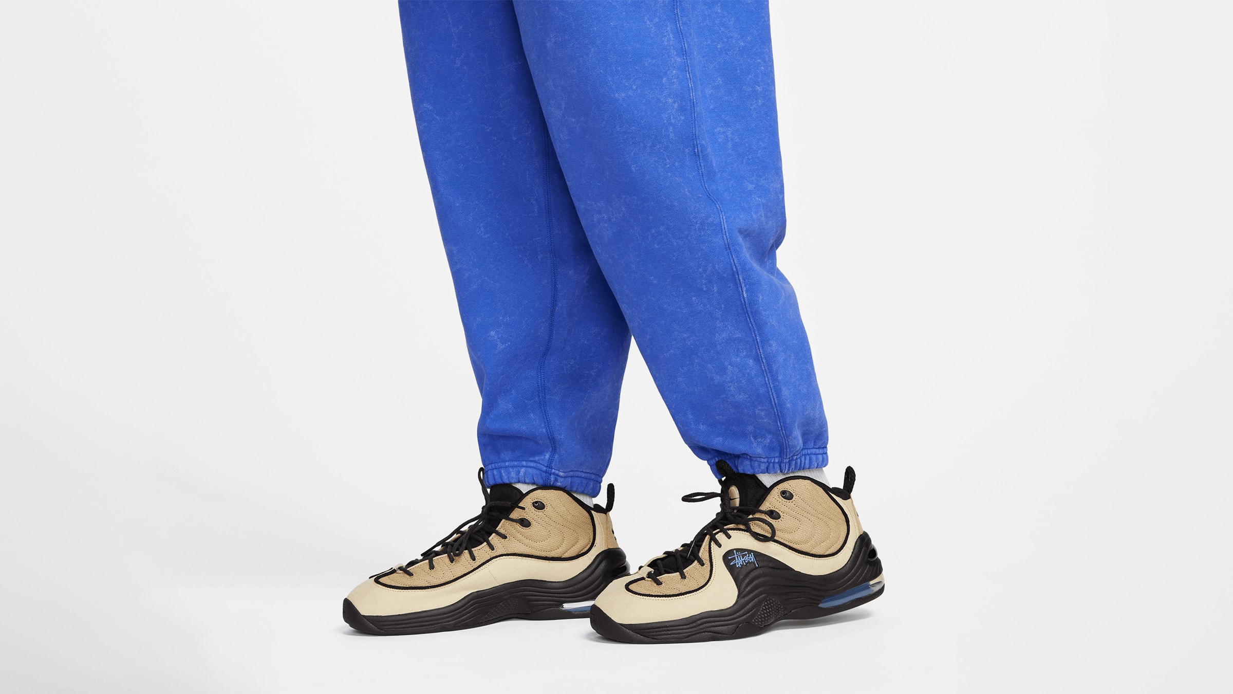 Nike x Stussy Acid Wash Pant (Game Royal & Black) | END. Launches