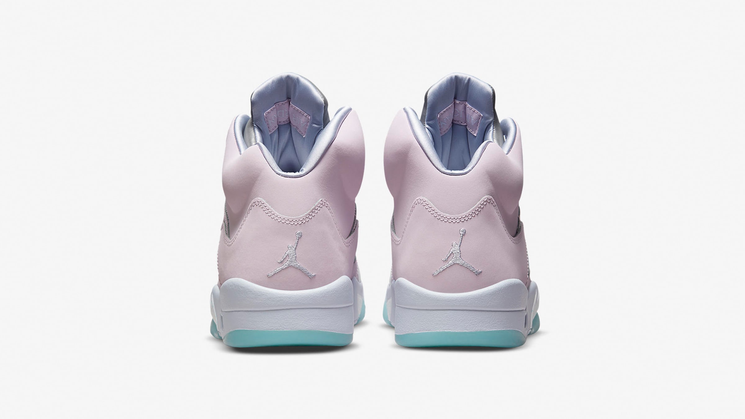 jordan 5 pink grey