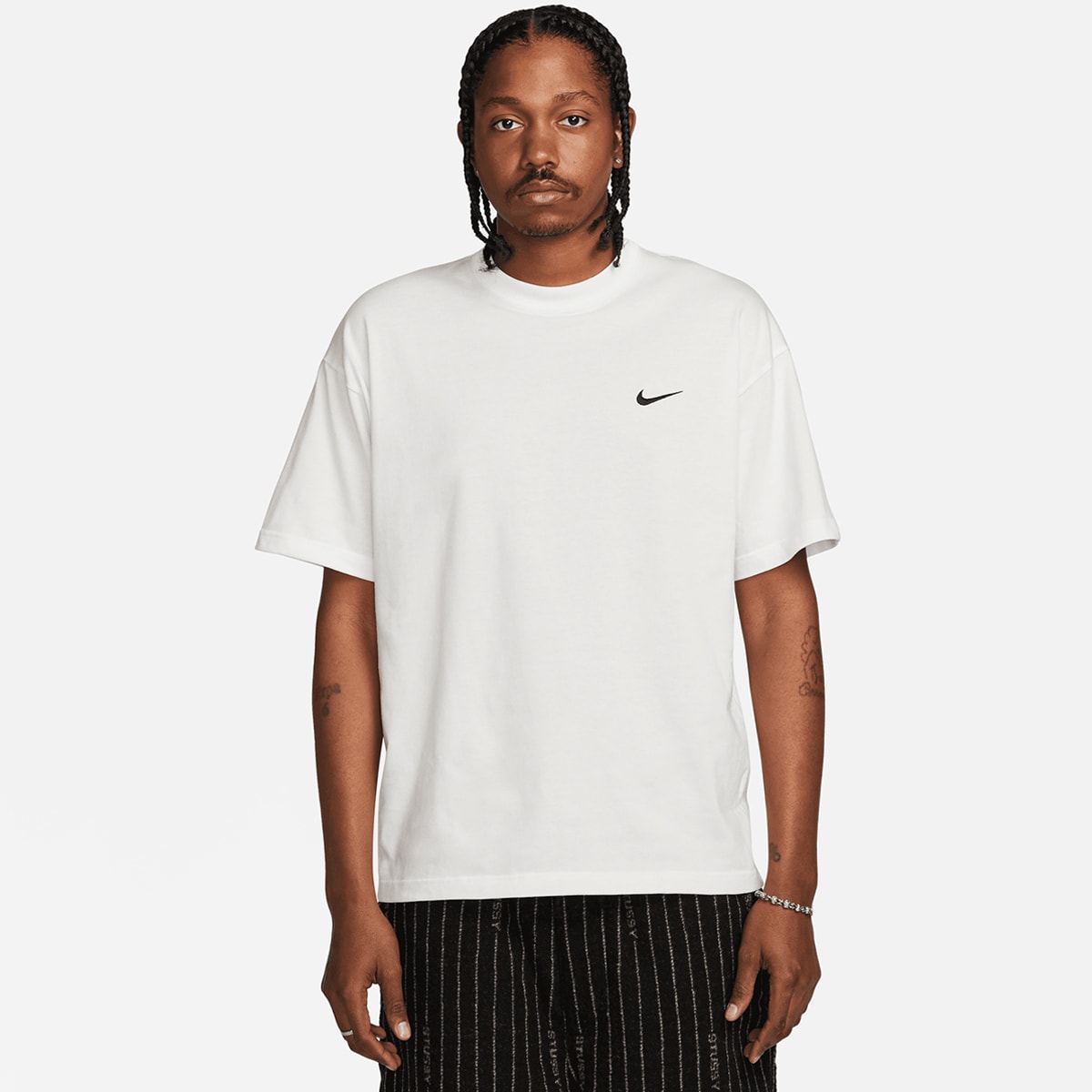 Nike x Stussy Graphic Tee (White & Black) END. Launches