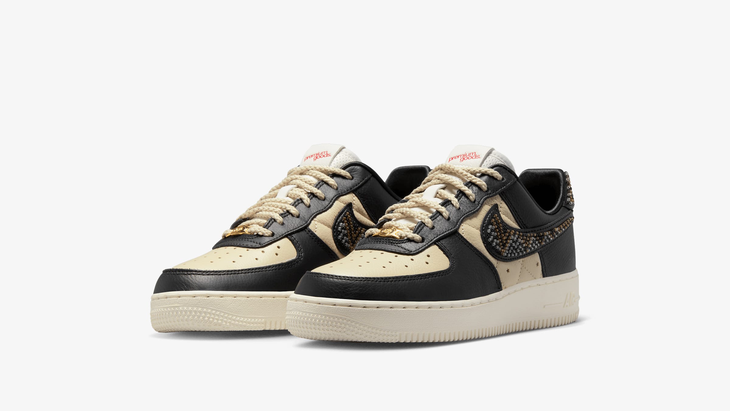 Nike x Premium Goods W Air Force 1 Low Sp (Black & Multi) | END