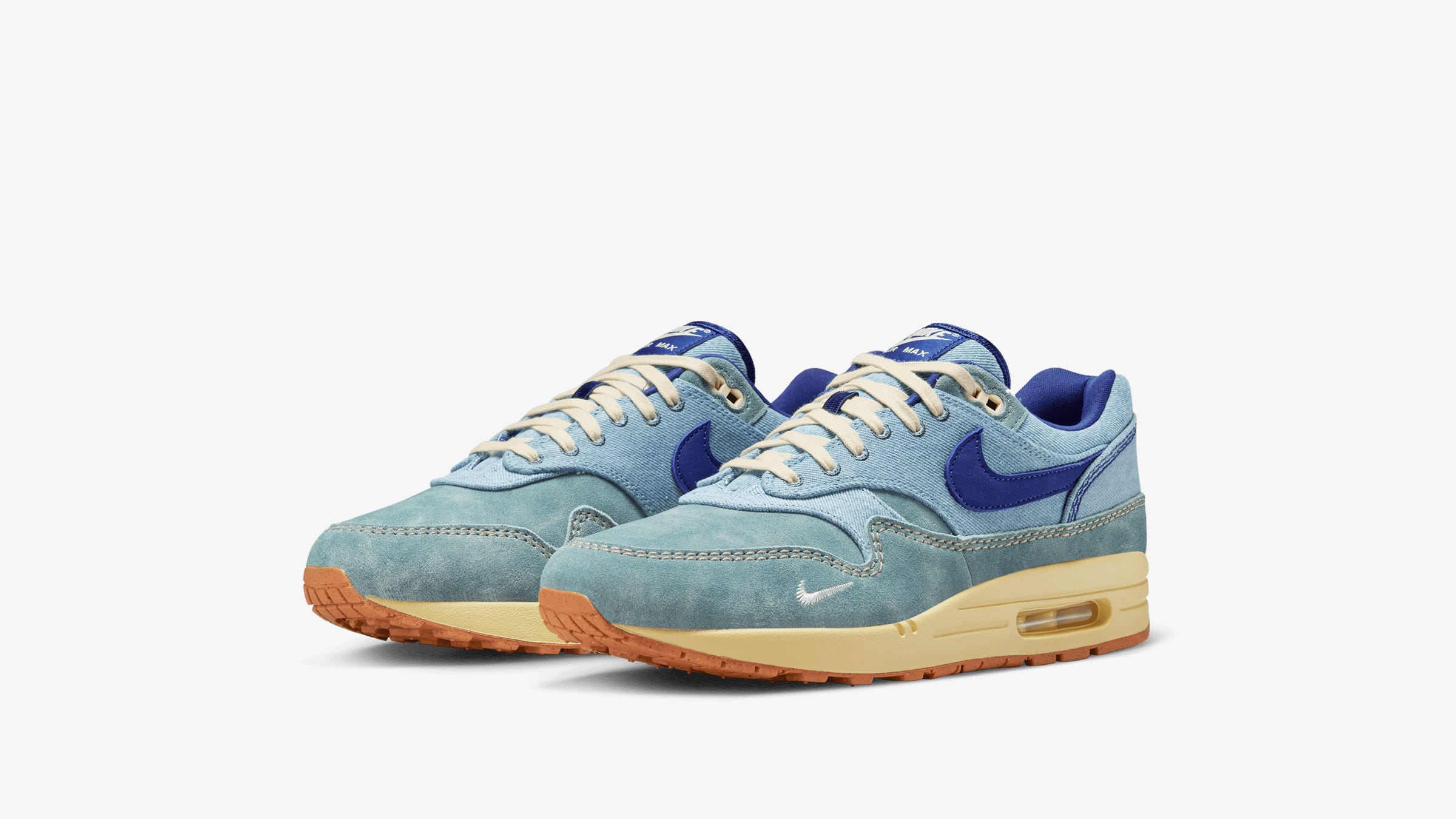 Nike Air Max 1 Prm (Slate, Blue & Lemon Wash) | END. Launches