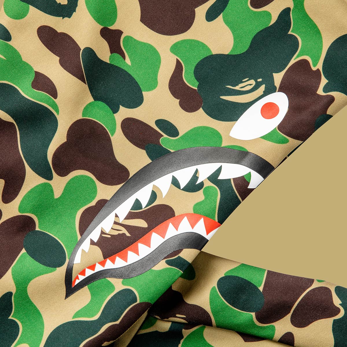 Adidas x BAPE Shark Hoody (Green Camo) | END. Launches