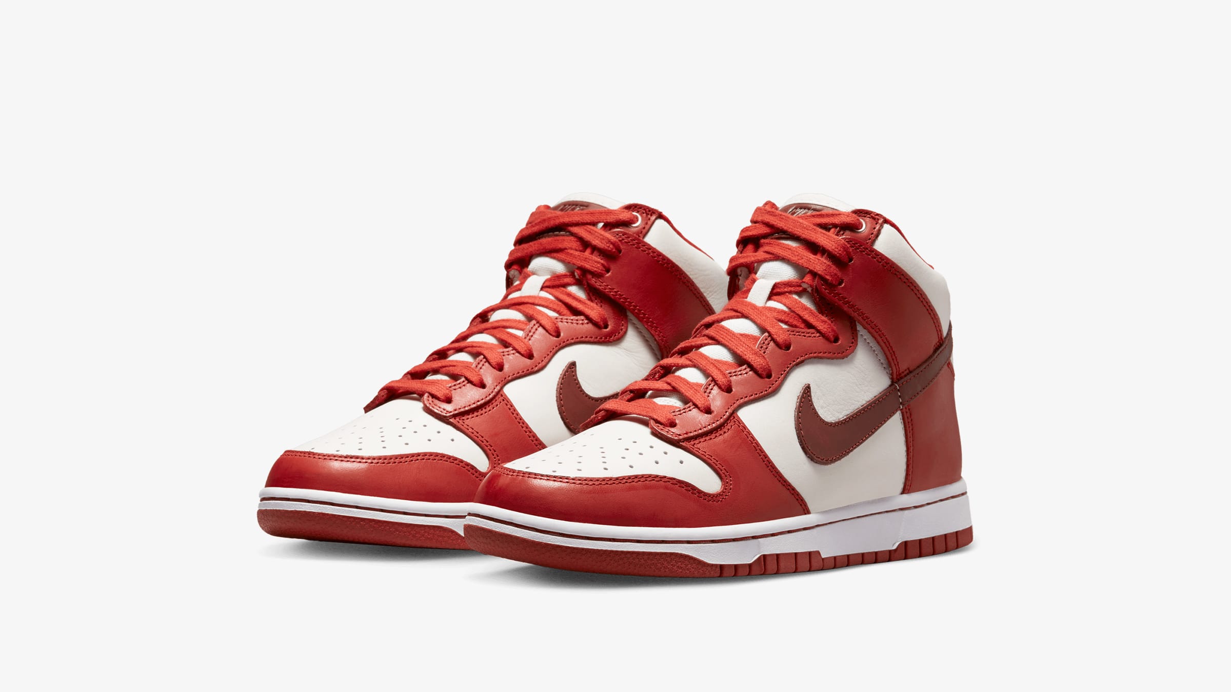 Nike Dunk High LXX W (Cinnabar, Mars Stone & Sail White) | END. Launches