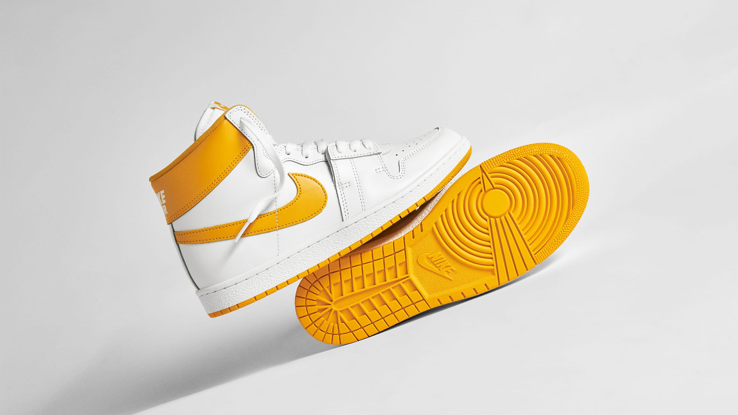 Nike Air Ship (White & University Gold) | END. Launches