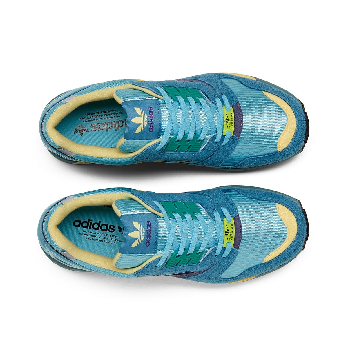 adidas originals zx 8000 light aqua sneaker blau