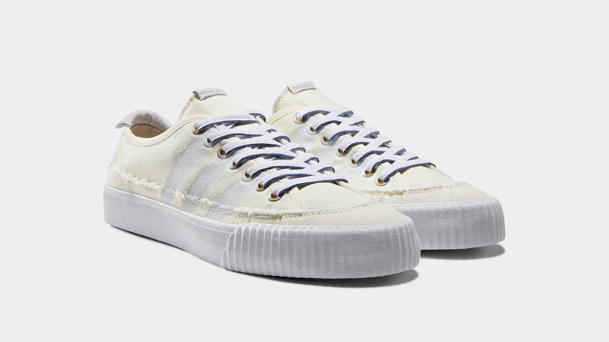 Adidas x Donald Glover NIzza (Off White & White) | END. Launches