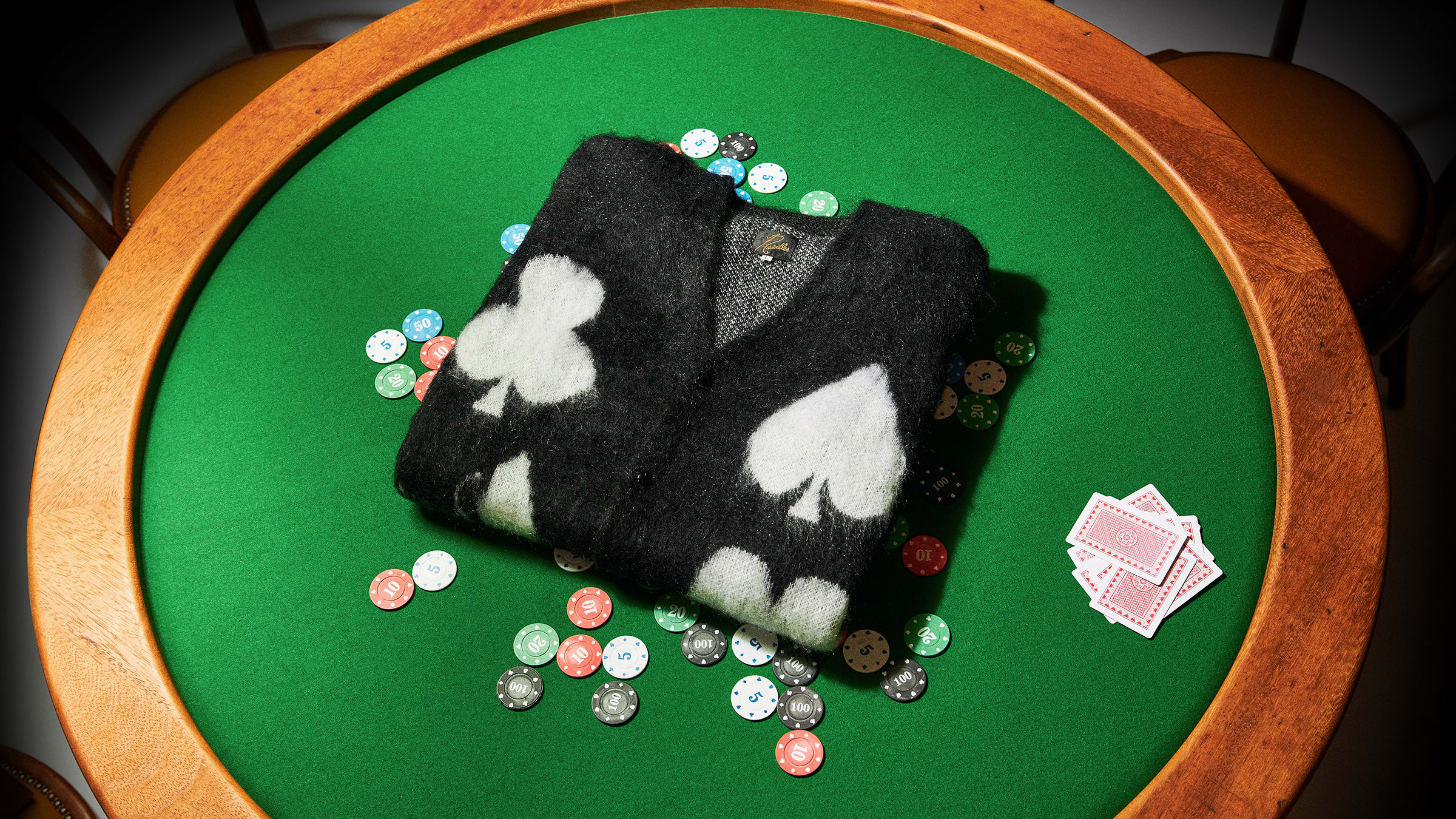 END. x Needles 'Blackjack' Mohair Cardigan (Blackjack) | END. Launches