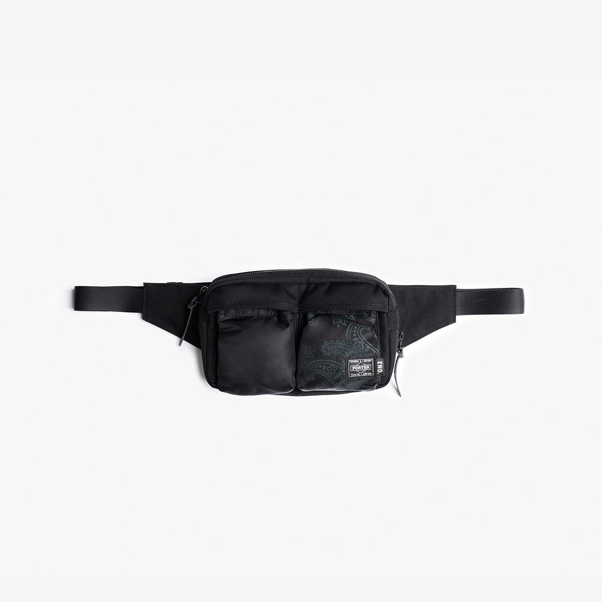 END. x Porter-Yoshida & Co Waist Bag (Black) | END. Launches