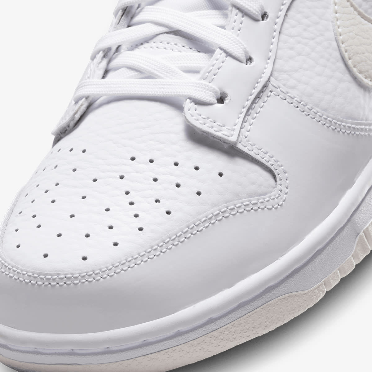 Nike Dunk Low W (White & Sail) | END. Launches