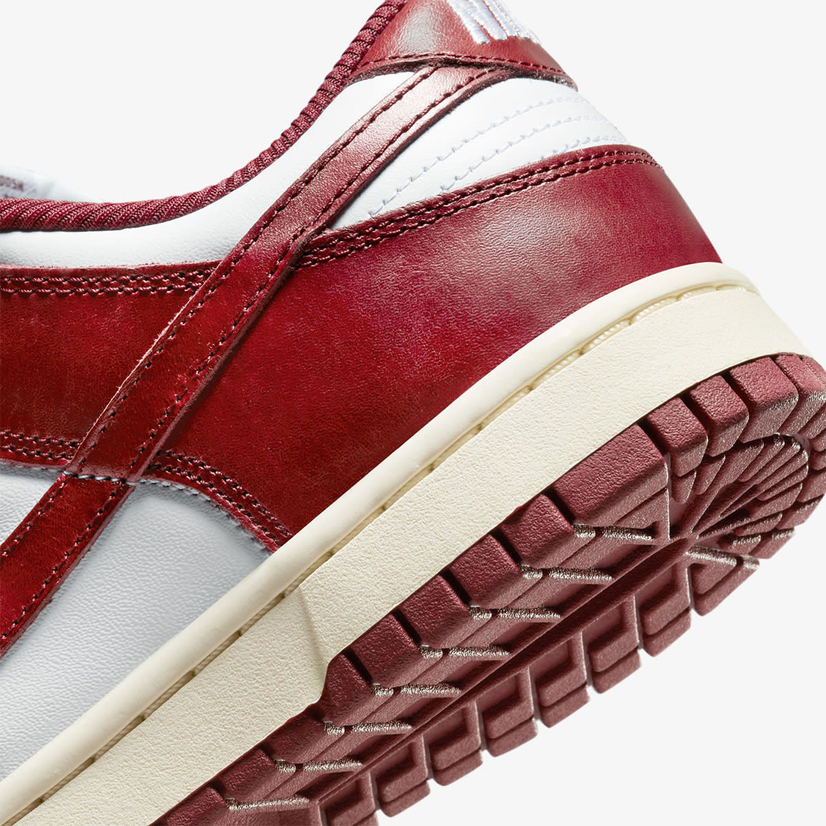 Nike Dunk Low Prm W (White, Team Red & Coconut Milk) | END. Launches