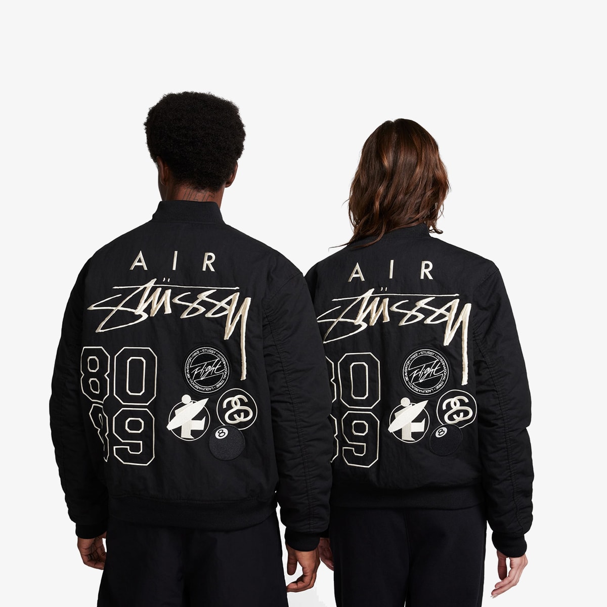 Nike x Stussy Jacket (Black & Sail) | END. Launches