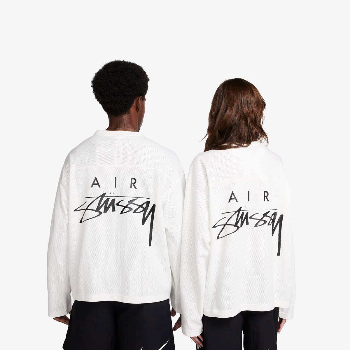 Nike x Stussy Long Sleeve Top (Sail & Black) | END. Launches
