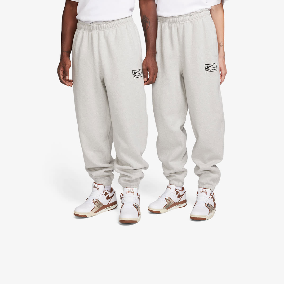 Nike x Stussy Fleece Pant (Grey & Black) | END. Launches