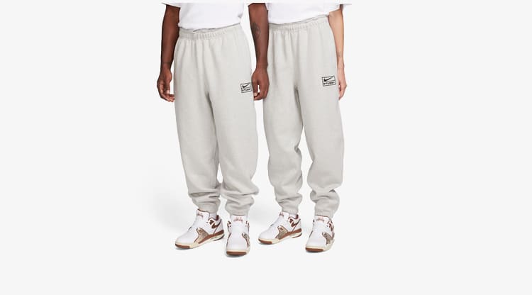 Nike x Stussy Fleece Pant (Grey & Black) | END. Launches